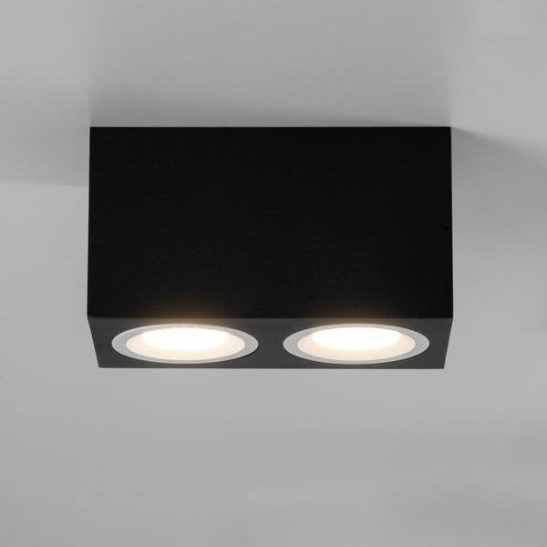 Brumberg Leuchten - Downlight/Strahler/Flutlicht Anbaumodul rechteckig 45124560 2-fach