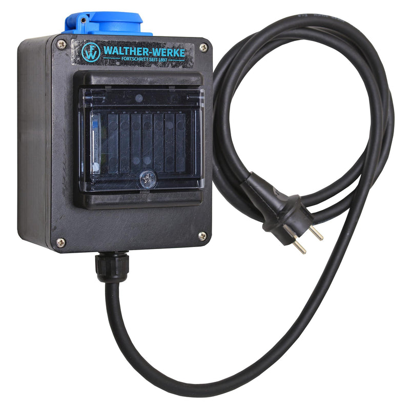 Walther Werke - CEE-Steckdosen-Kombination (IEC 60309) Stromzähler-Leitung 64Z0010 1,5m H07RN-F 3G2,5 − 1 Stück