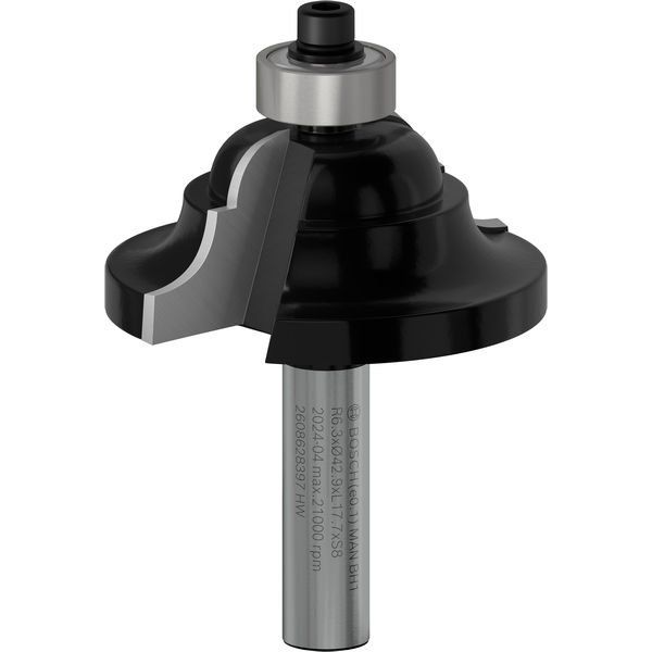 Bosch - Fräser PRO Profilnutfräser, R 2608628397 6,3, Schaft 8 mm