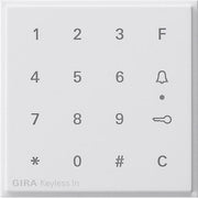 Gira - Bussystem-Zutrittskontrolleinrichtung Aufsatz Codetastatur rws 851366