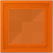 Jung - Abdeckrahmen Rahmen 1-fach LC Z981 BF 224 orange