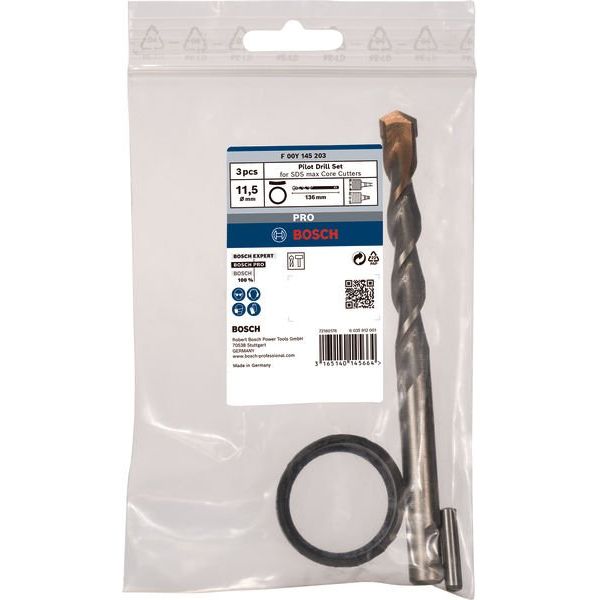 Bosch - Zentrierbohrer/Anbohrer PRO Bohrkronenführung SDS F00Y145203 max Bohrkrone 115,5