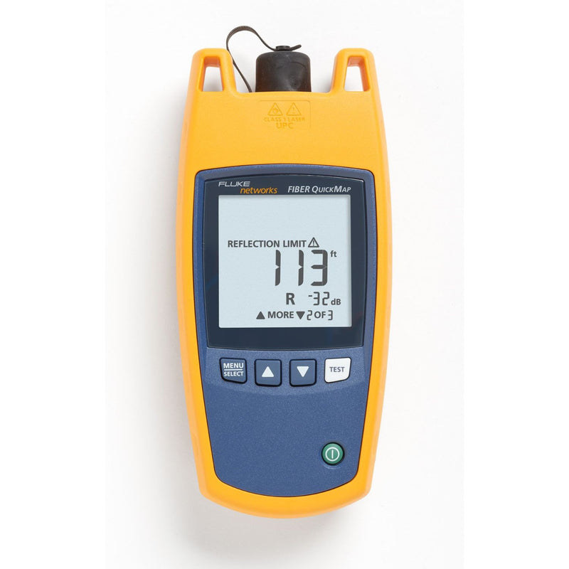 Fluke Networks - Mess-/Testgerät für Kommunikationstechnik Fiber QuickMap Kit m.SC/SC FQM-100-M und SC/LC-Stecker