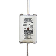 Siba - Messersicherung NH-Sicherungseinsatz 2021113.250 250A NH1 gG 690V − 3 Stück