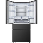 Hisense - Kühl-/Gefrierkombination Kühl/Gefrierkombi SbS RF 540 N4SBF2 Black Steel-Look