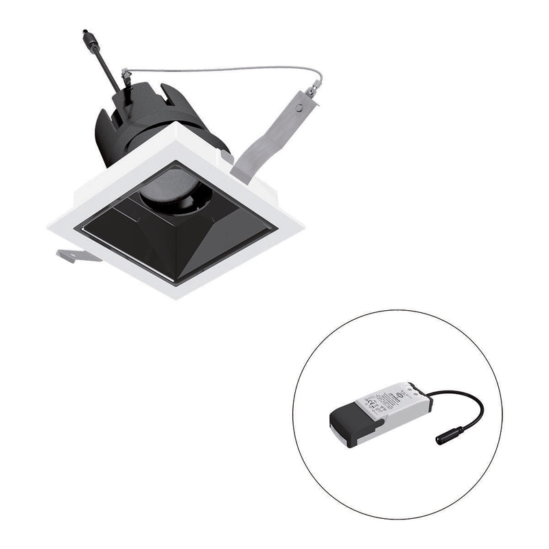 EVN Lichttechnik - Downlight/Strahler/Flutlicht LED-Einbauleuchte modular F04R09SM0640L38P Konfigurationstype