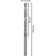 Bosch - Bohrer PRO Metal HSS-G 2608595070 Spiralbohrer 7 x 69