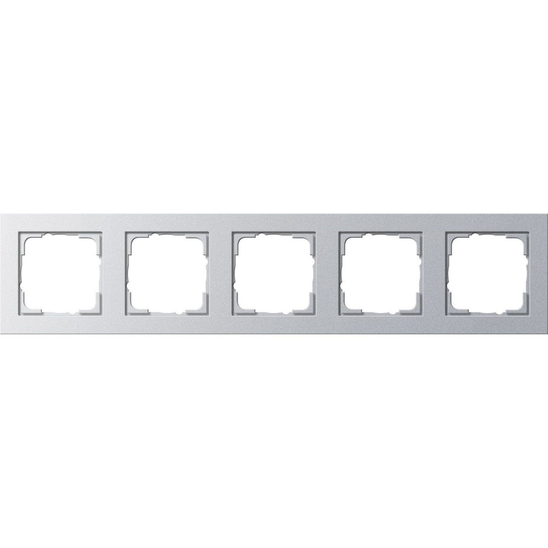 Gira - Abdeckrahmen 5f.alu 021525 E2