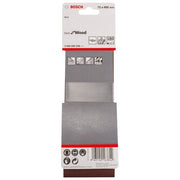 Bosch - Schleifpapier/Schleifvlies PRO X440 Schleifband, 75 x 2608606048 480 mm, G180, 3-tlg