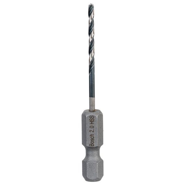 Bosch - Bohrer HSS Spiralbohrer mit 2608577045 Sechskantschaft 2,0