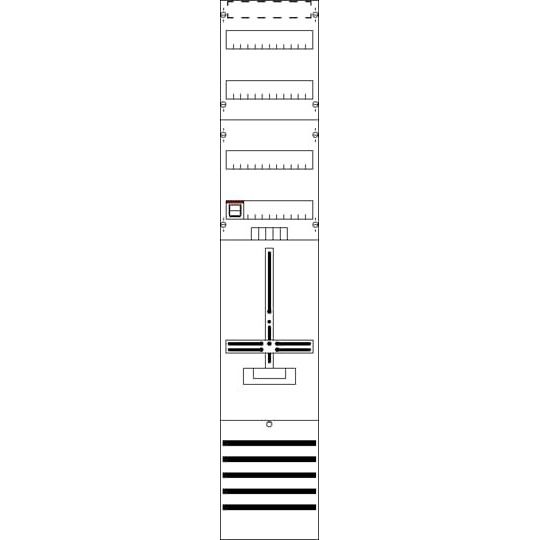 Striebel&John - Zählerfeld ZFeld kpl. 9RE 1Z+2RE DF19T1V
