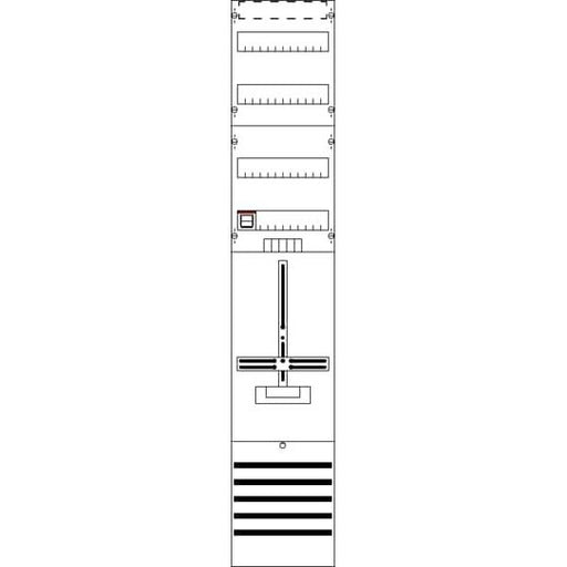 Striebel&John - Zählerfeld ZFeld kpl. 9RE 1Z+2RE DF19T1V
