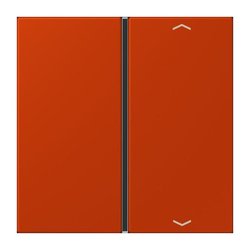 Jung - Abdeckung/Bedienelement für Installationsschalterprogramme Taste 1fach m. Pfeilsymb. LC 401 TSAP 244 rouge vermillon 59