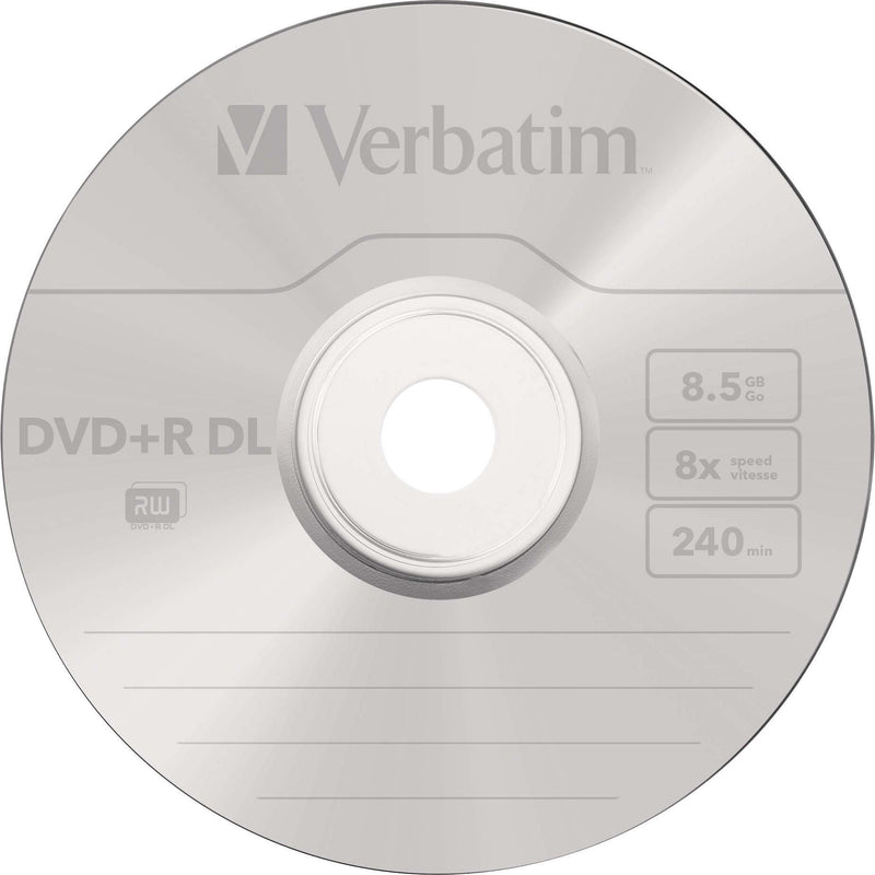 Verbatim - Speichermedium digital DVD+R DL 43541 (VE5) Jewelcase 5 Discs
