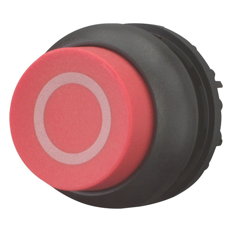 Eaton - Frontelement für Drucktaster Drucktaste M22S-DH-R-X0 hoch,rot − 5 Stück