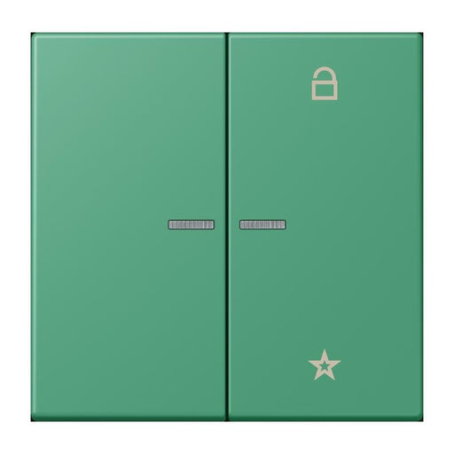 Jung - Bedienelement intelligent eNet Taster Universal 1f. FM LC 1701 250 vert 59 (4320G)