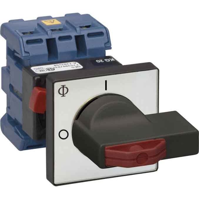 Kraus&amp;Naimer - Lastschalter Hauptschalter KG10A T103/04 FT2 3pol 20A 5,5KW  − 1 Stück
