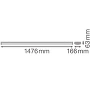 Ledvance - Decken-/Wandleuchte LED-Anbauleuchte LNSF1500P45W830 IP44 830 − 1 Stück