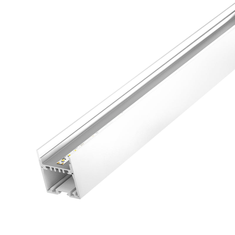 Barthelme - Mechanisches Zubehör/Ersatzteile für Leuchten Alu-Profil 62399641_9010 1000mm, RAL9010
