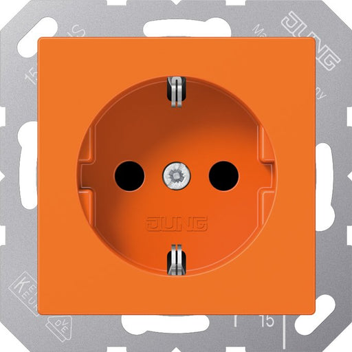 Jung - Steckdose SCHUKO-Steckdose A 1520 BF O orange