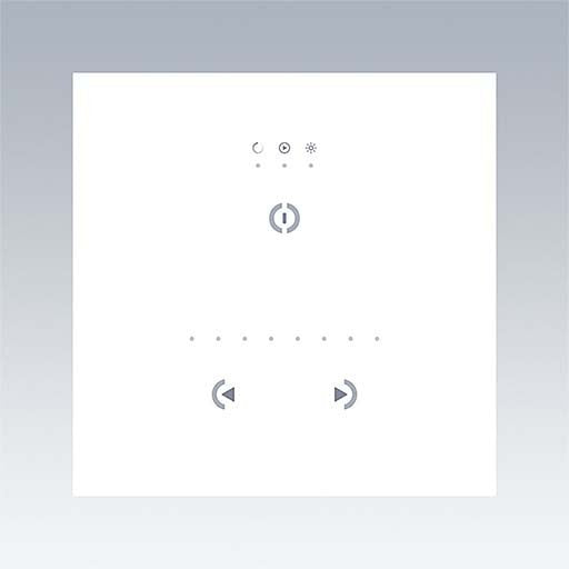 Thorn - Elektrisches Zubehör/Ersatzteile für Leuchten DMX-Touchscreen-Steuerung SENSA DMX #96261599 TS CONTROLLER WHITE