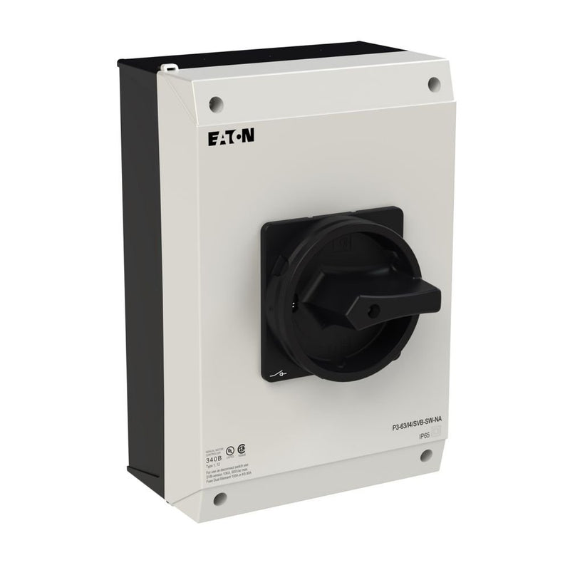Eaton - Lasttrennschalter Hauptschalter 3polig 63A P3-63/I4/SVB-SW-NA Aufbau Halt-F