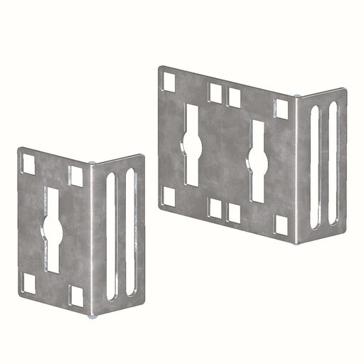 Schäfer IT - Montagezubehör (Schaltschrank) Montagewinkel B7782800(VE2) univ 2HE verp