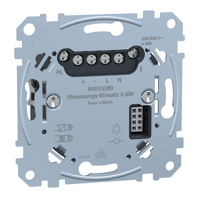 Merten - Steuergerät für Lichtregelsystem Steuerungs-Einsatz MEG5180-0000 1-10 V