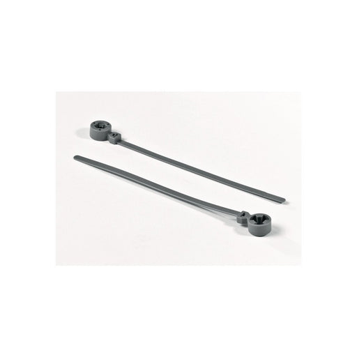 HellermannTyton - Kabelbinder Befestigungsbinder 1tlg. 157-00065(100) grau − 100 Stück