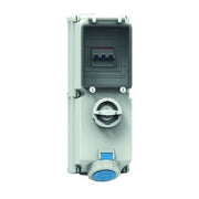 Bals Elektrotech - CEE-Steckdose abschaltbar, abgesichert (IEC 60309) Wandsteckdose abschaltbar 17319 verriegelt abgesich