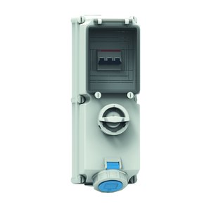 Bals Elektrotech - CEE-Steckdose abschaltbar, abgesichert (IEC 60309) Wandsteckdose abschaltbar 17319 verriegelt abgesich