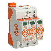 OBO Bettermann - Überspannungsableiter für Energietechnik/Stromversorgung SurgeController V20 V20-LCF-3+FS-280 3-polig + FS 280V