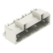 WAGO - Leiterplattensteckverbinder THT-Stiftleiste Lötstift 721-834/001-000 1,0x1,0,abgew.,lgr − 100 Stück