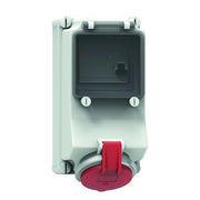 Bals Elektrotech - CEE-Steckdose abschaltbar, abgesichert (IEC 60309) Wandsteckdose abgesichert 15076 16A 5p 400V 6h IP44