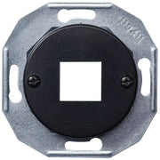 Elso - Einsatz/Abdeckung für Kommunikationstechnik IAE/UAE-Einsatz WDE011702 schwarz, RJ458(8)