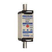 Mersen - Messersicherung Sicherungseinsatz NH gG NH000GG40V80-1 Gr.000 80A SGL KM − 9 Stück