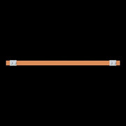 Striebel&John - Sammelschiene Kupferschiene ZX2344 30x5mm 3FB V2, A2