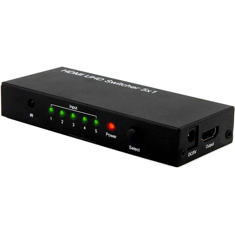 E+P Elektrik - Endgeräteumschalter HDMI-Umschalter UHD 51 5-fach
