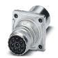 Phoenix Contact - Rundsteckverbinder, feldkonfektionierbar (Industriesteckverbinder) Wanddurchführung ST-7EP1N8ACK04S