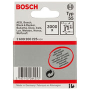 Bosch - Heftklammer Schmalrückenklammer Typ 2609200225 55 geharzt 6 x 1,08