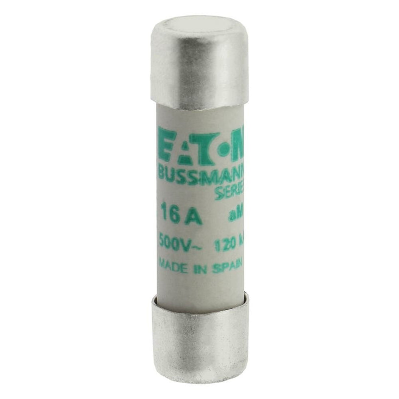 Eaton - Zylindrische Sicherung Sicherungseinsatz Nieders. C10M16 16A AC 500V 120kA − 10 Stück