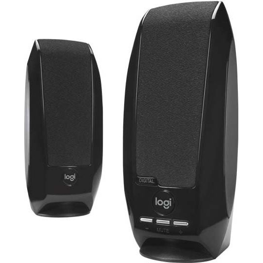 Logitech - Lautsprecher Lautsprecher S150 sw Stereo2.0,1.2W,Audio