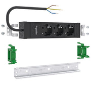 ABN - Mehrfachsteckdose Schutzkontaktsteckdose XSD3D EURO 3-fach