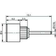 Telegärtner - Koax-Steckverbinder MCX-Einpressbuchse 50Ohm 100025003 mit Lötstift − 5 Stück