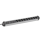 Bachmann - Mehrfachsteckdose Steckdosenleiste 9f. 331.007 9xSchutzk.GVS