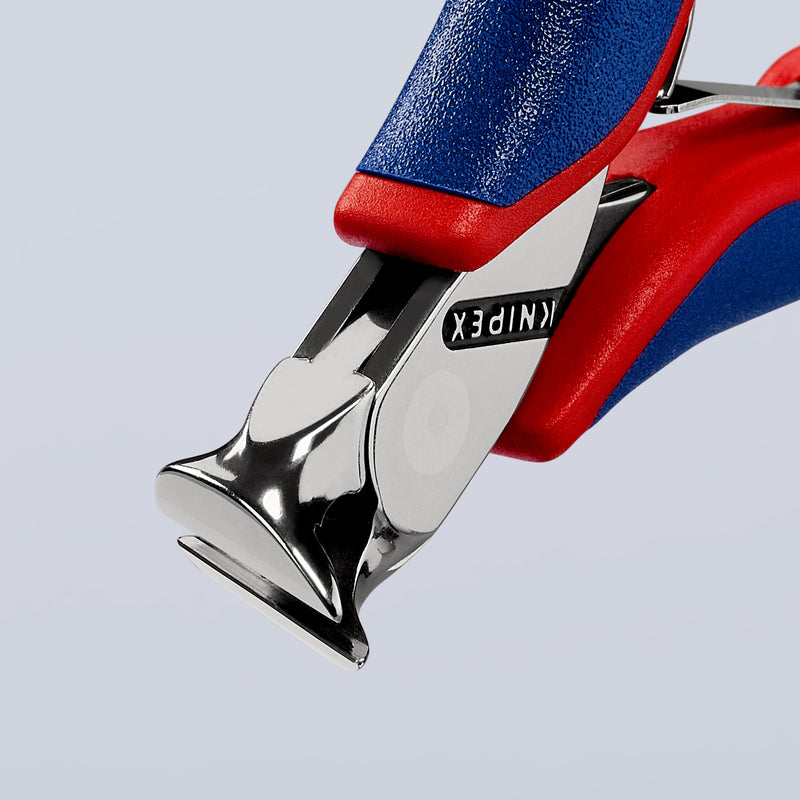 Knipex - Seitenschneider Elektronik-Schrägschneider 62 12 120 poliert, 120mm