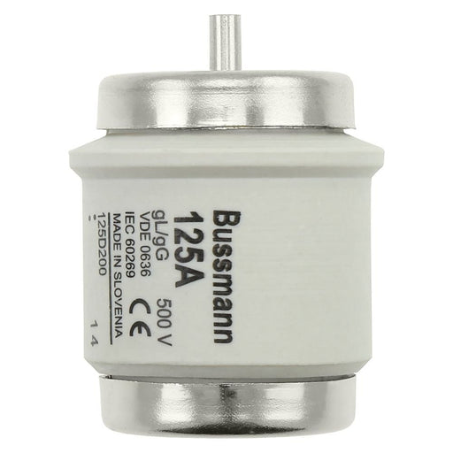 Eaton - D-Sicherungseinsatz Sicherungseinsatz Nieders. FUSE 125 D#125D200 125A AC 500V 50kA − 10 Stück