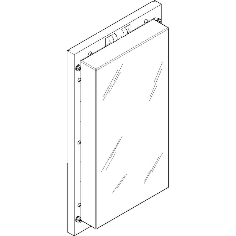 ABN - Abdeckung für Verteilerfeld Abdeckplatte FAS13PLHN 250x450mm 1FB/3RE