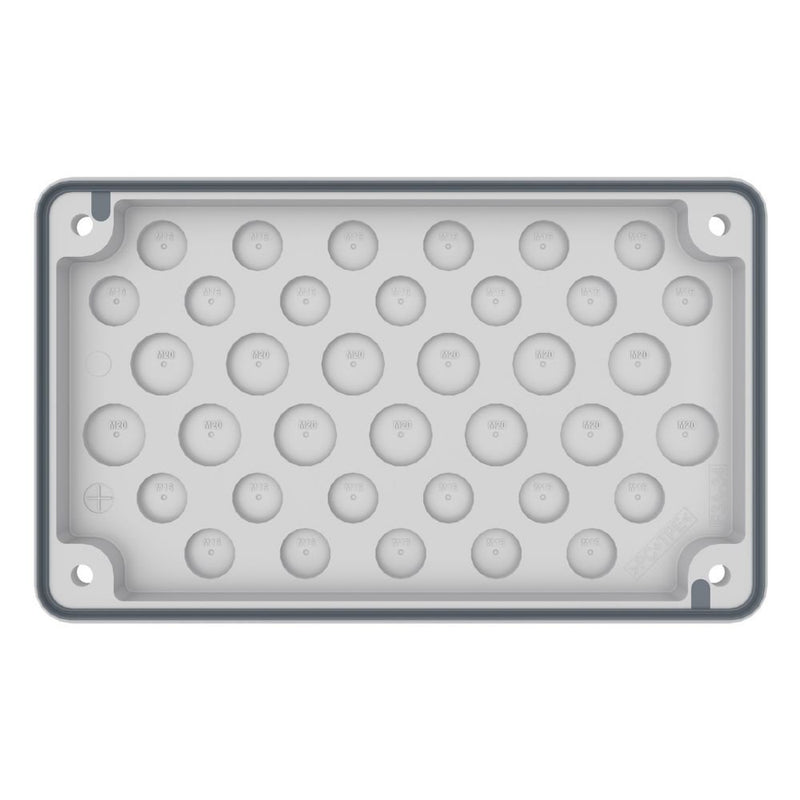 Eaton - Einführungsflansch für Kleingehäuse/Schaltschrank Flanschplatte IP66 F3A-2K-M20/16 2-Kompo.-Kunststoff