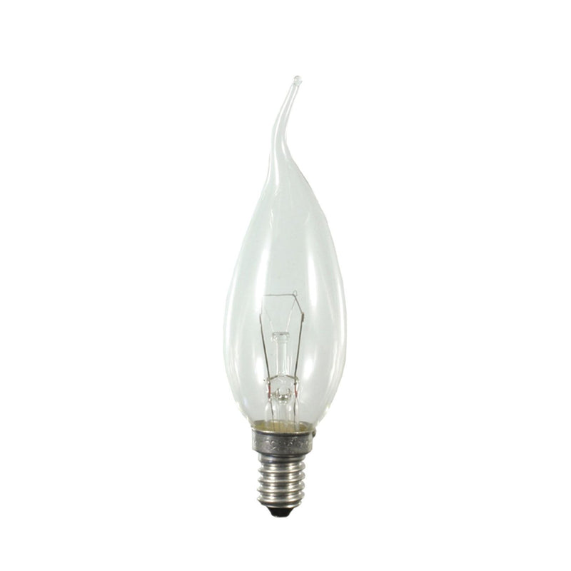 Scharnberger+Hasenbein - Allgebrauchsglühlampe Kerzenform Kerzenlampe 35x130mm 40875 E14 230V 40W klar